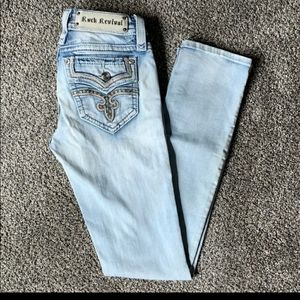 A rock revival jeans size 26
